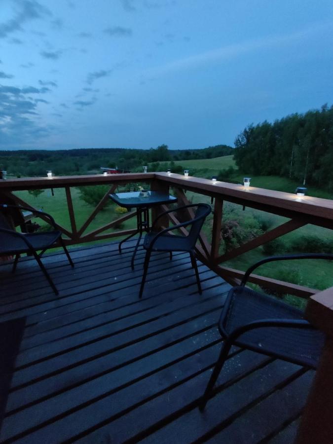 Zalioji Villa Padustis Bagian luar foto