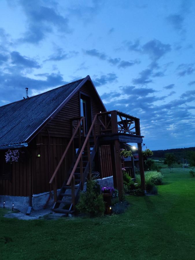 Zalioji Villa Padustis Bagian luar foto