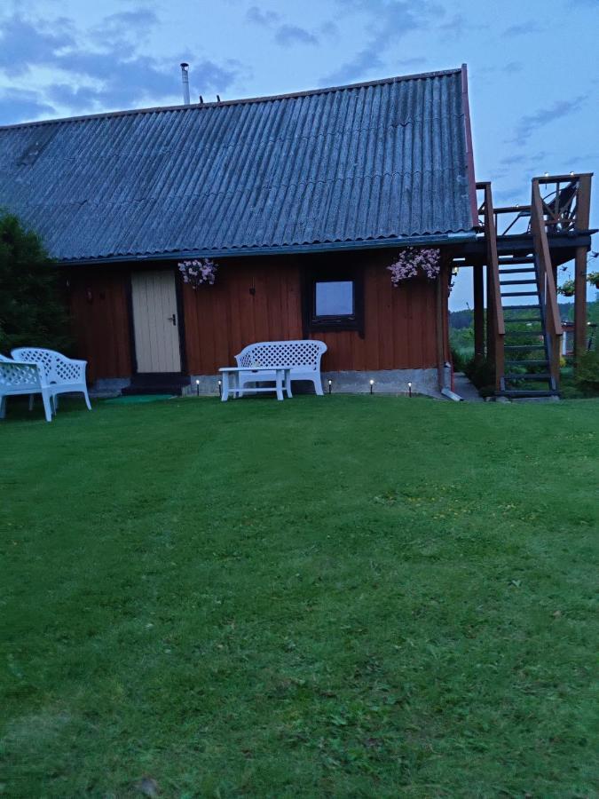 Zalioji Villa Padustis Bagian luar foto