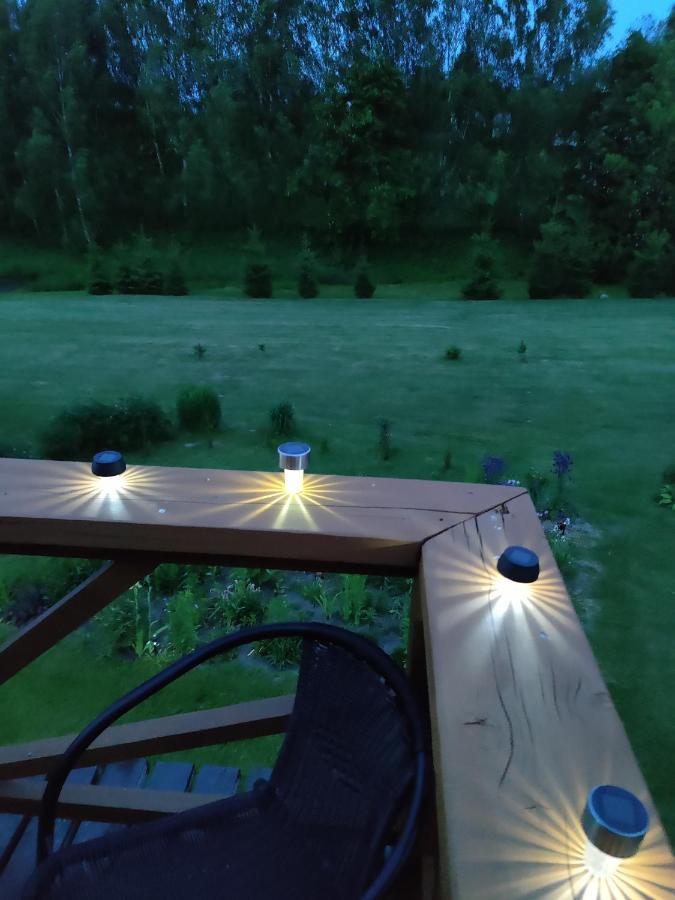 Zalioji Villa Padustis Bagian luar foto
