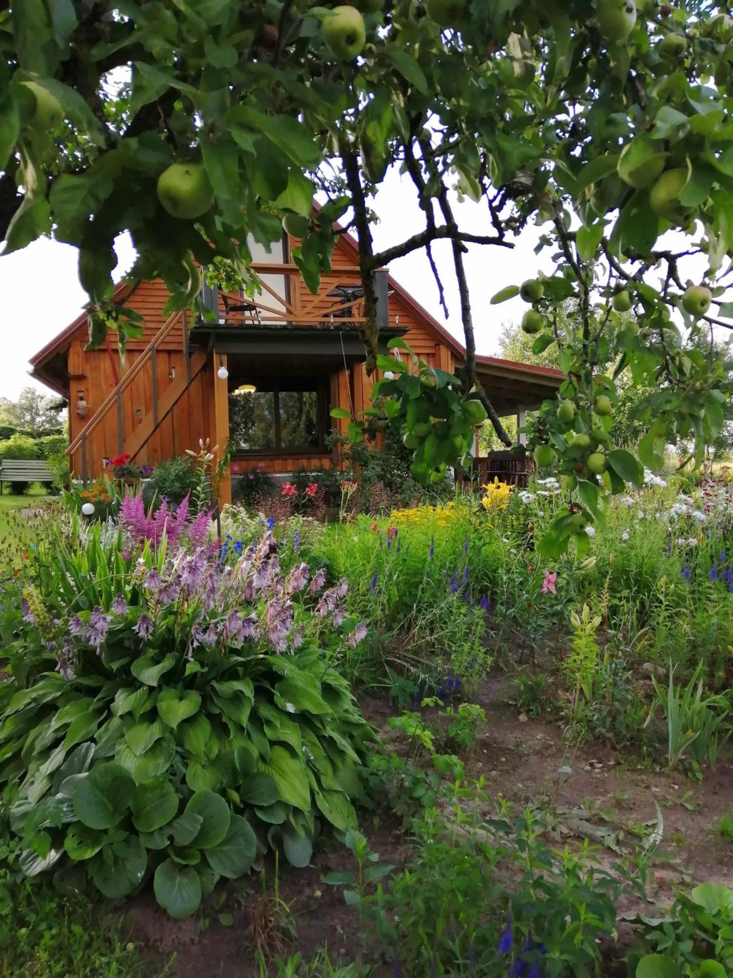 Zalioji Villa Padustis Ruang foto